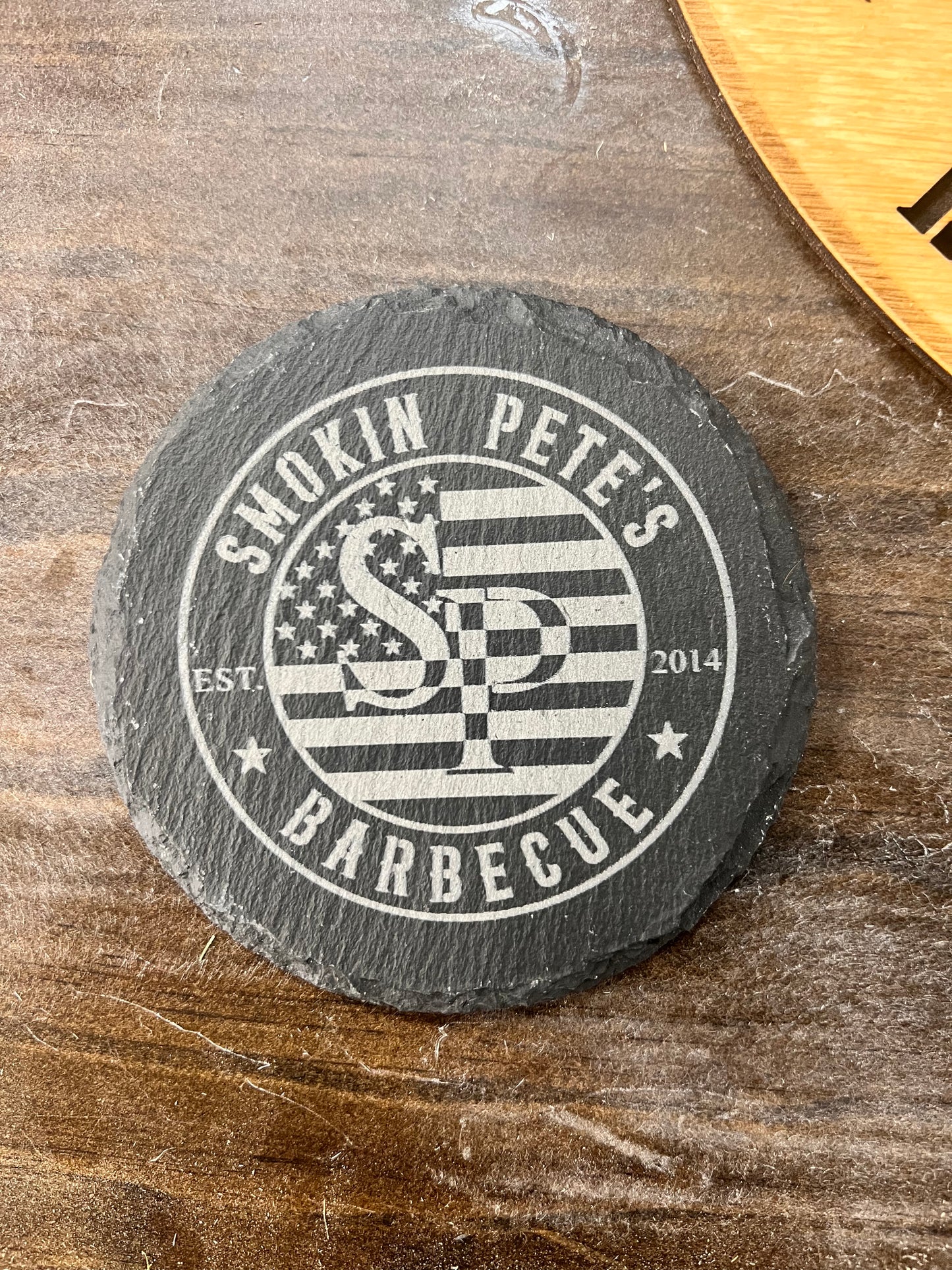 Custom Engraved Slate Coasters